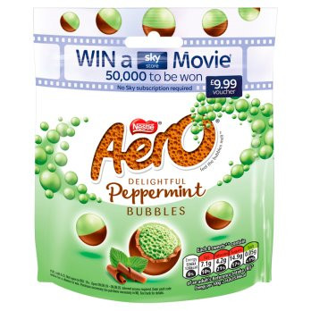 Nestle Aero Peppermint Bubbles Pouch