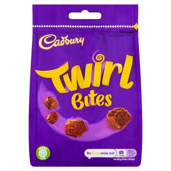 Cadbury Twirl Bites Bag