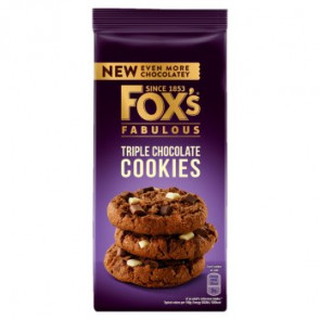 Foxs Triple Chocolate Cookies