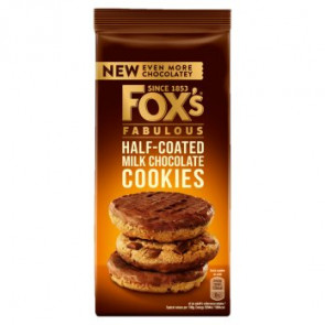 Foxs Half Coated Chocolate Cookies