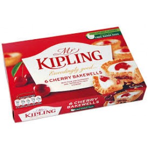 Mr Kipling Cherry Bakewell Tarts