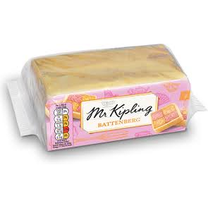 Mr Kipling Battenberg Cake
