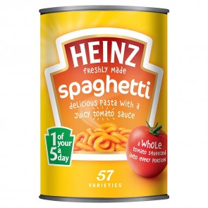 Heinz Spaghetti In Tomato Sauce