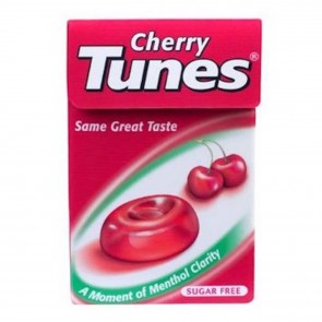 Tunes Cherry Menthol Drops
